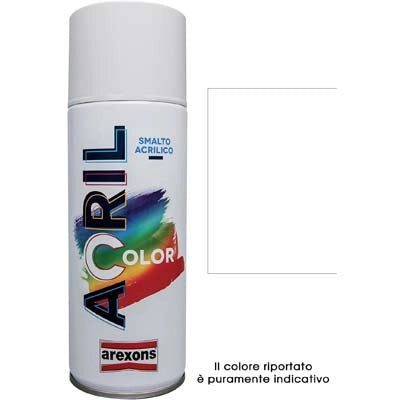 SMALTO SPRAY ACRIL COLOR AREXONS - TRASPARENTE OPACO ML 400- 6 pezzi