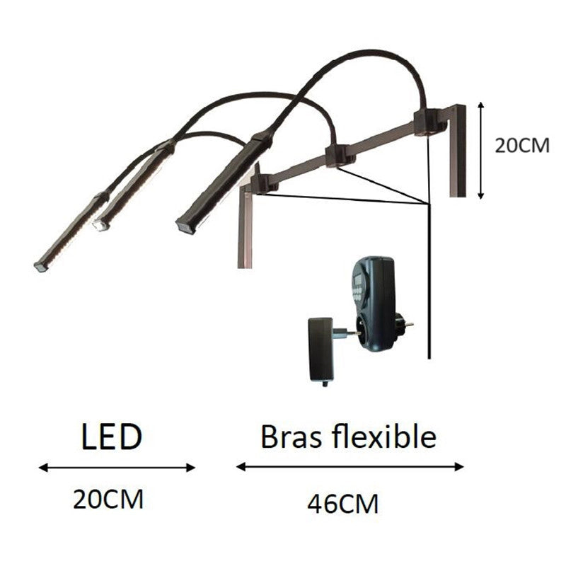 Kit LED pour mur vÃ©gÃ©tal