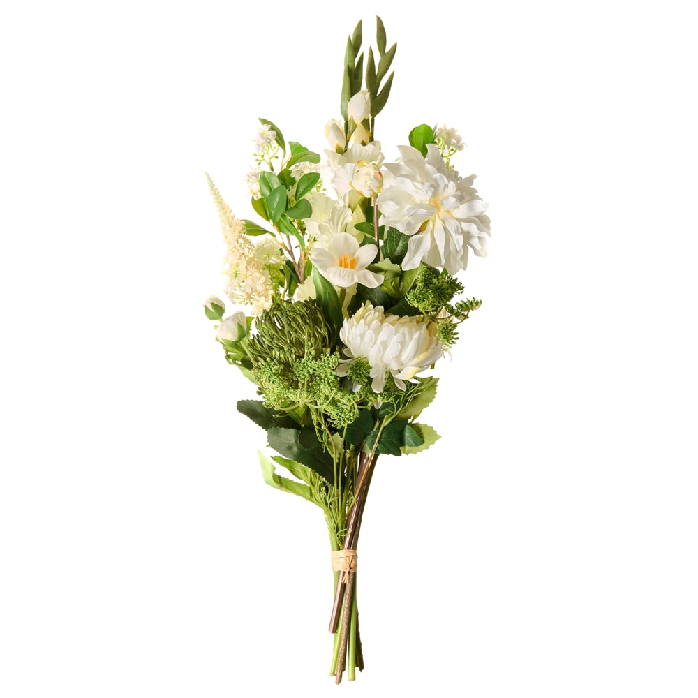 Bouquet di fiori artificiali Composizione decorativa con fiori artificiali 70 cm Decorazione da tavolo artigianale Soggiorno Sala da pranzo