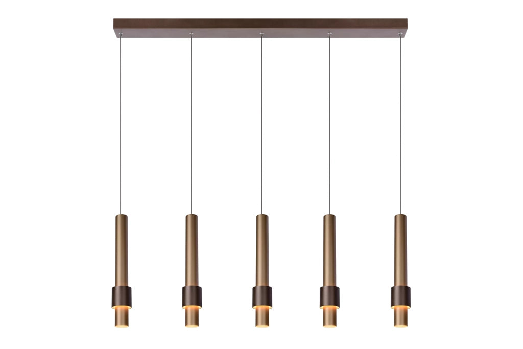 Lampada a sospensione Margary bronzo LED 22W Lucide