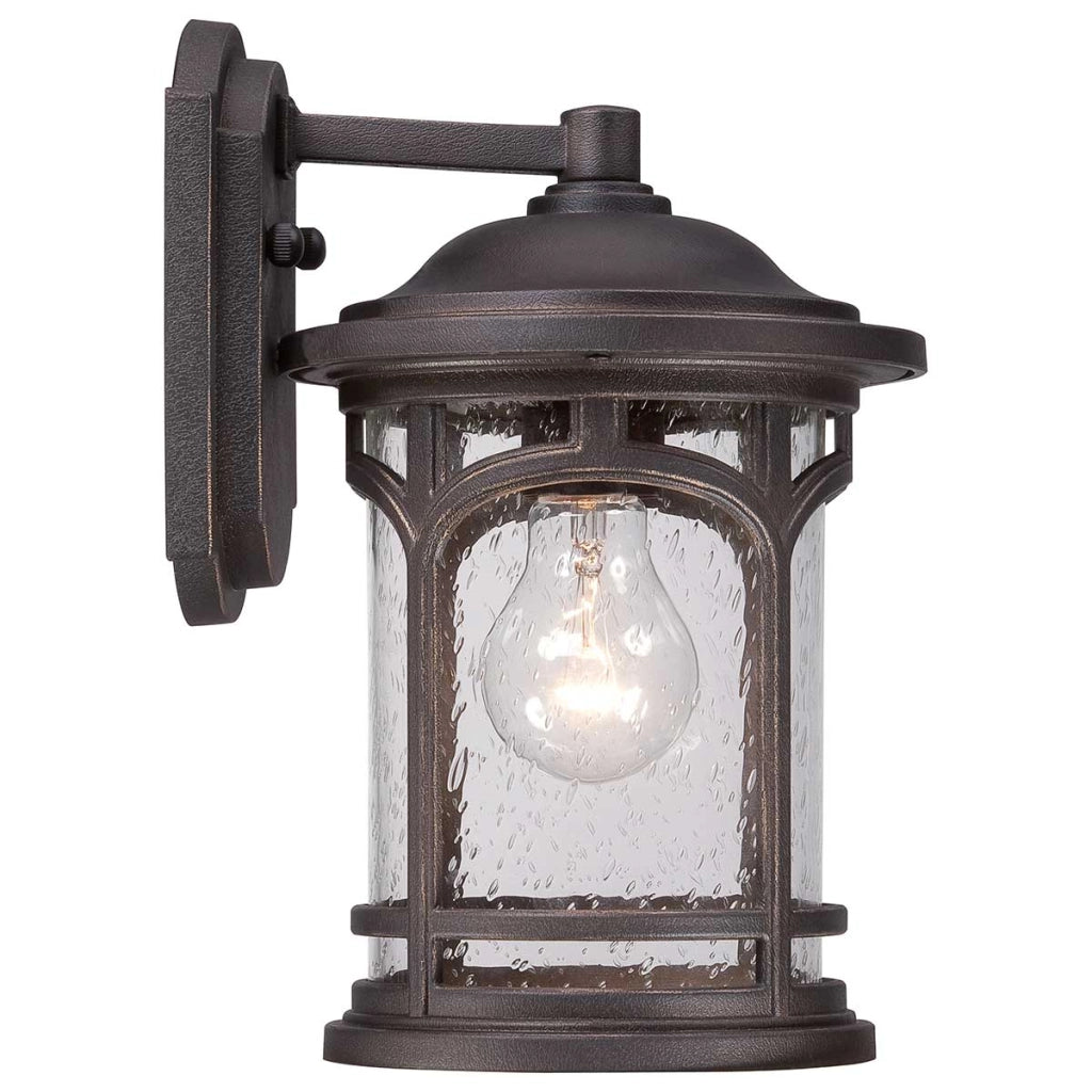 Applique esterna Marblehead bronzo E27 IP44 Quoizel