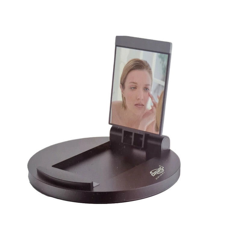 SUPPORTO CELLULARE DA TAVOLO REGOLABILE SMARTPHONE TABLET SPECCHIO LD-03654
