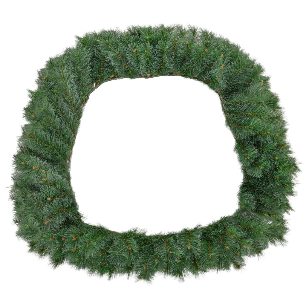 Ghirlanda Fiorita Artificiale ¨C Minimal ¨C Verde 1.8m