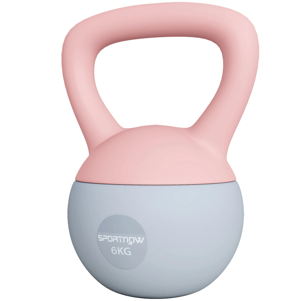 Kettlebell 6 kg ¨C zephmum ¨C 19x19x28 cm Rosa