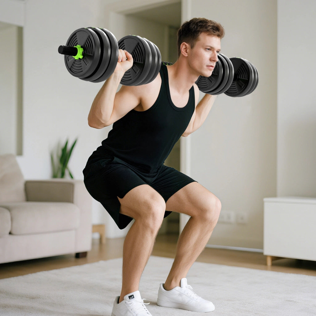 Set di manubri regolabili 20 kg ¨C Minimal ¨C 20 kg