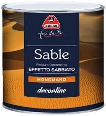 Finitura Decorativa Oro 1 L Monomano Ad Effetto Sabbiato Metallico Sable - Boero