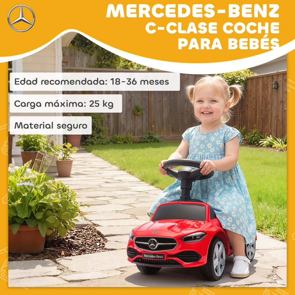 Carrello Bambino Mercedes-Benz ¨C Minimal ¨C Rosso