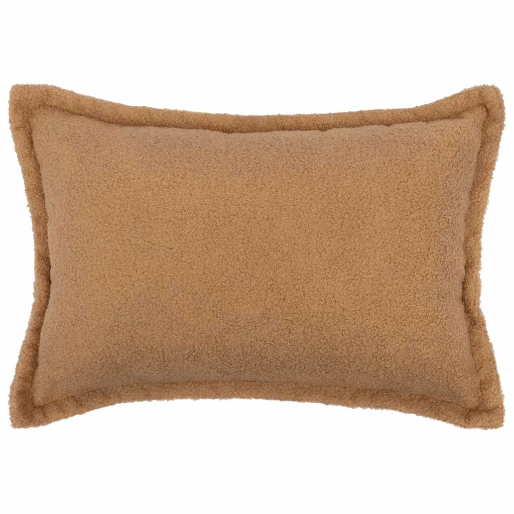Federa 6 pcs HOUTEN Beige 50 x 75 cm Bouclé 919838
