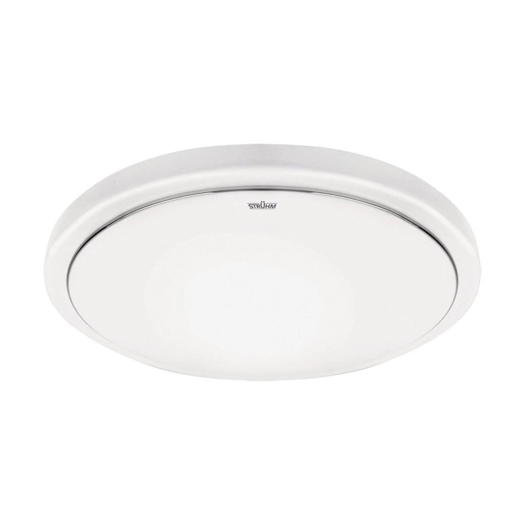 Plafoniera bagno LED 24W 33cm 4100K bianca sensore Struhm