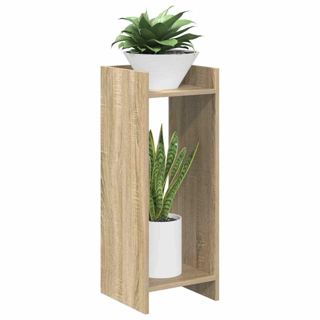 Supporto per piante Rovere Sonoma 30 x 30 x 80 cm 899582