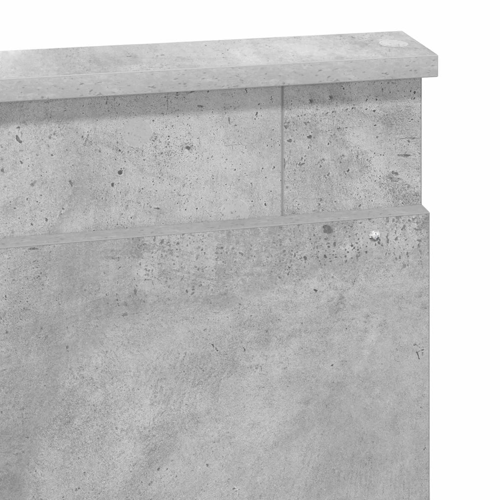 Testiera Grigio cemento Legno ingegnerizzato 887444