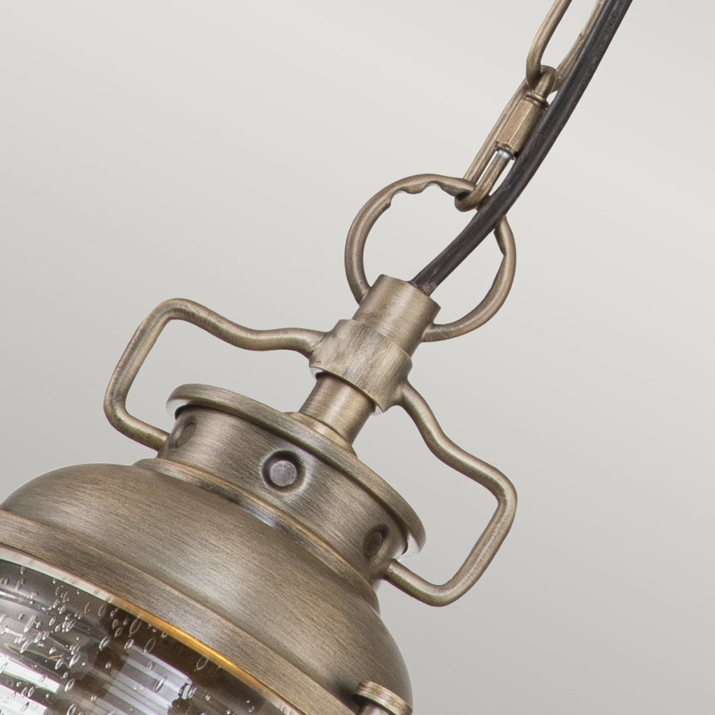 Lampada sospesa esterna Ashland Bay bronzo E27 Kichler