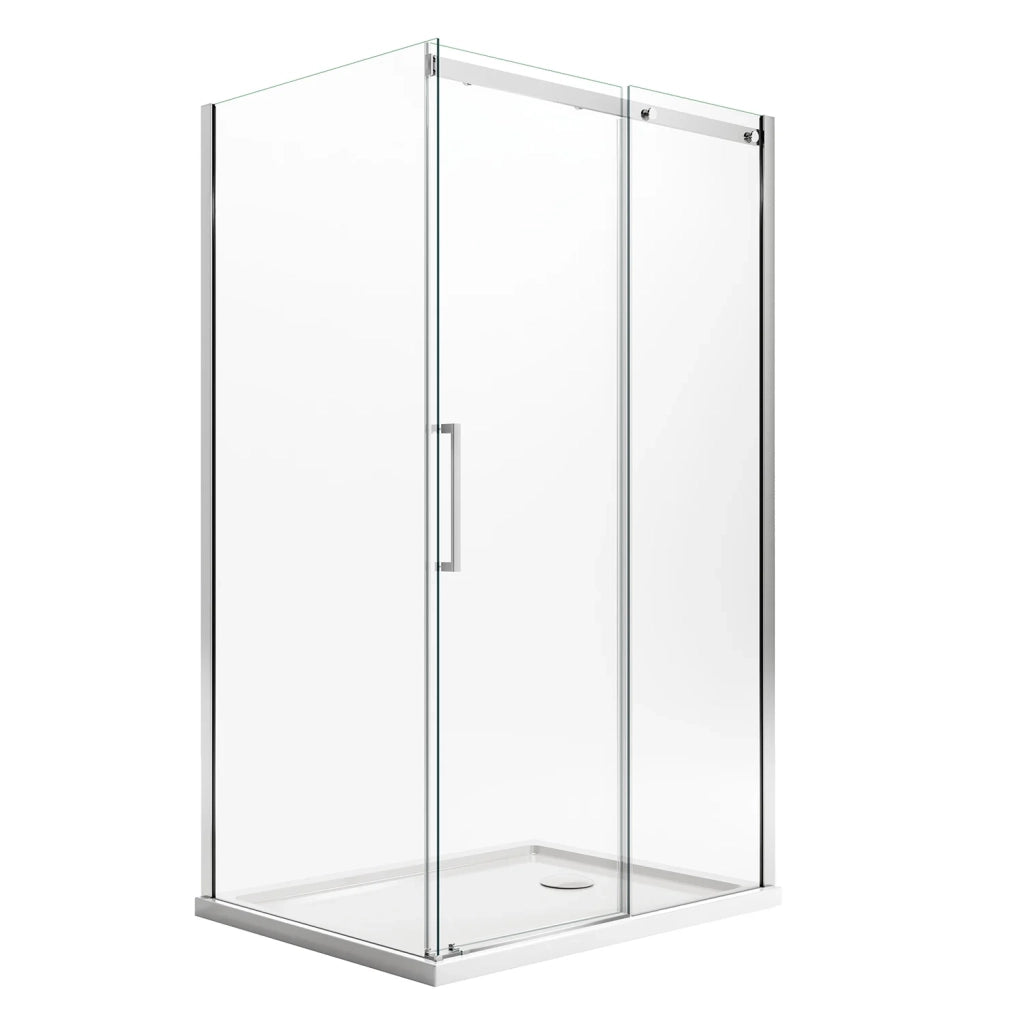 Box Doccia 70x140CM H200 Vetro Trasparente 8mm Versione Destra con EasyClean mod. Prime Duo 1 Anta