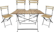 Salotto set da giardino Coco Double, con tavolo e 4 sedie