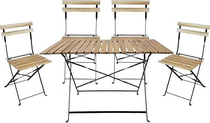 Salotto set da giardino Coco Double, con tavolo e 4 sedie