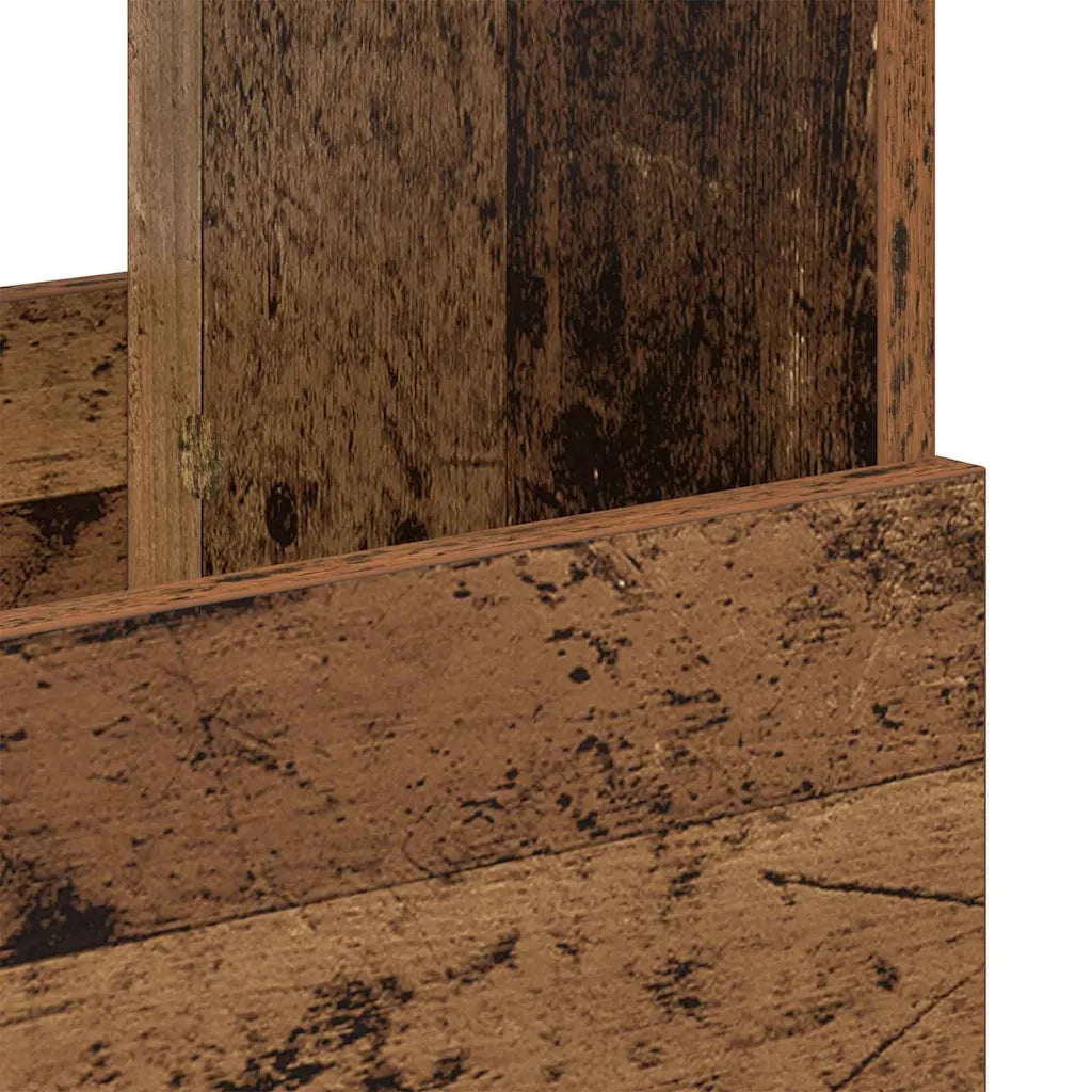 Scaffale per riviste Legno vecchio 102 x 30 x 45 cm 890966