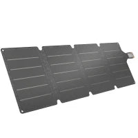 Caricabatteria Solare 36W Pieghevole con Attacco Tipo-C, Impermeabile IP67 in ETFE, Grigio