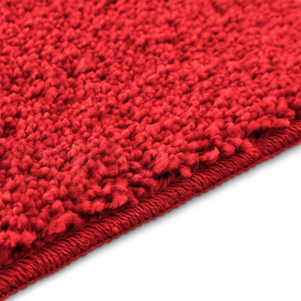 Set di tappetini antiscivolo per il bagno 2 pcs Rosso PP 4019858