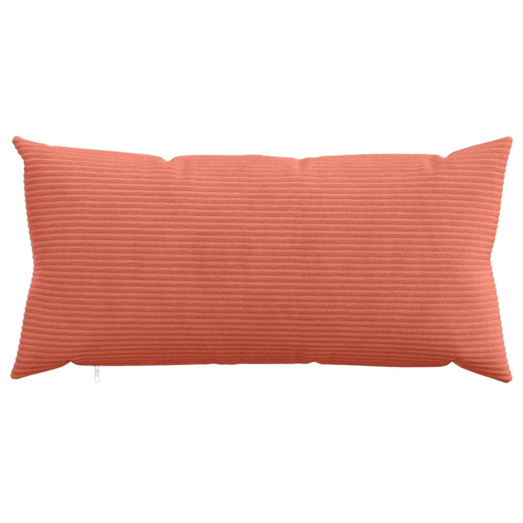 Federa 6 pcs HEERLEN Rosso Arancio 40 x 80 cm corduroy 909914