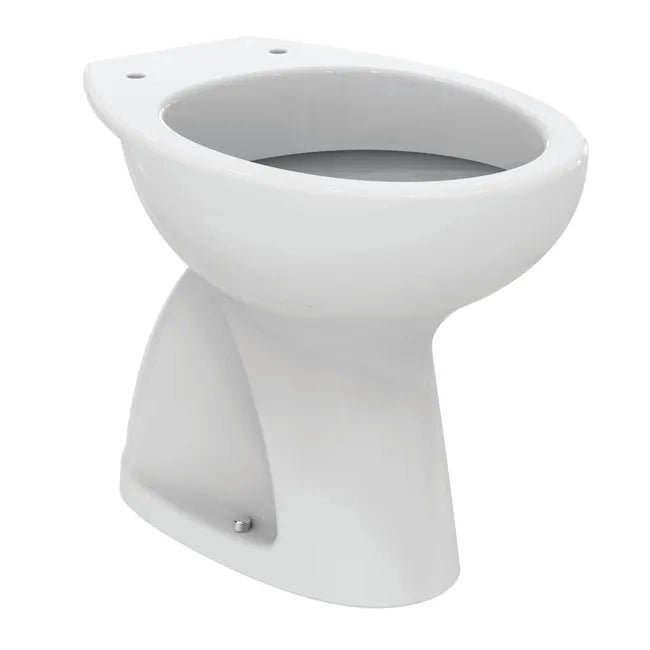 VASO WC IDRO IN CERAMICA BIANCA A TERRA