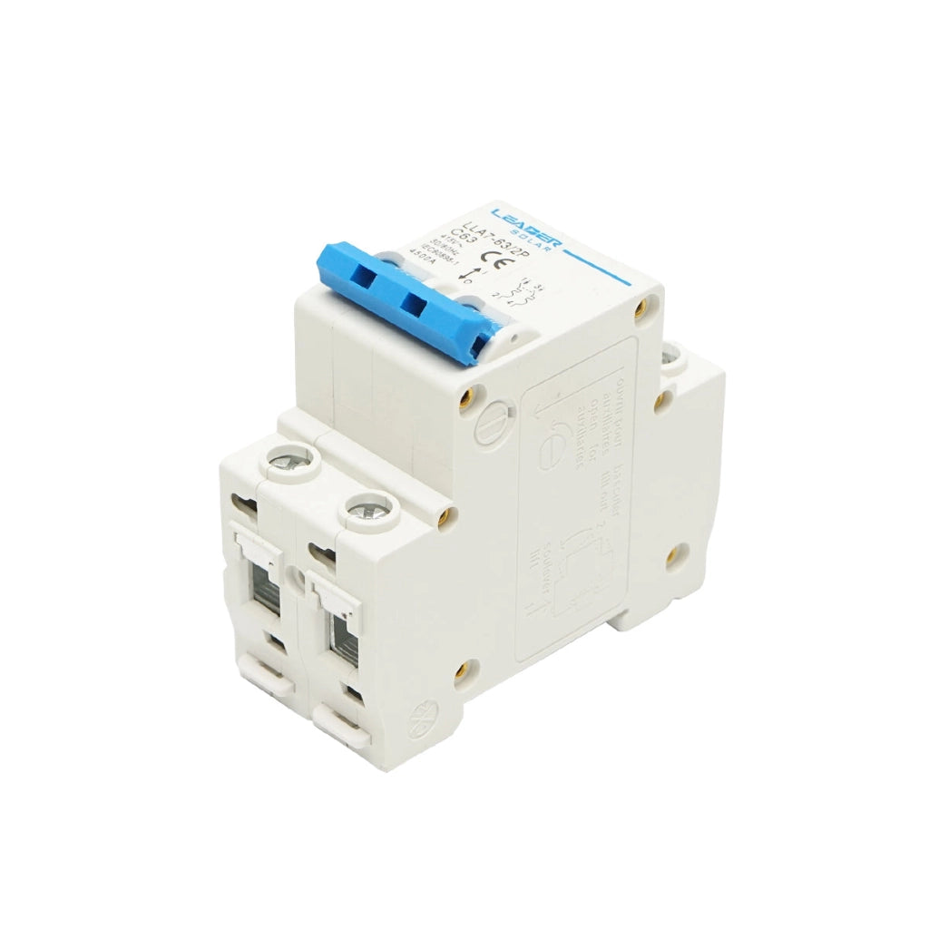 Interruttore automatico tipo fusibile 2P-63A-415VAC Leader