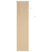 Tenda Veneziana | Tenda a lamelle Marrone Chiaro con Motivo 213 x 50 cm 25 mm PVC
