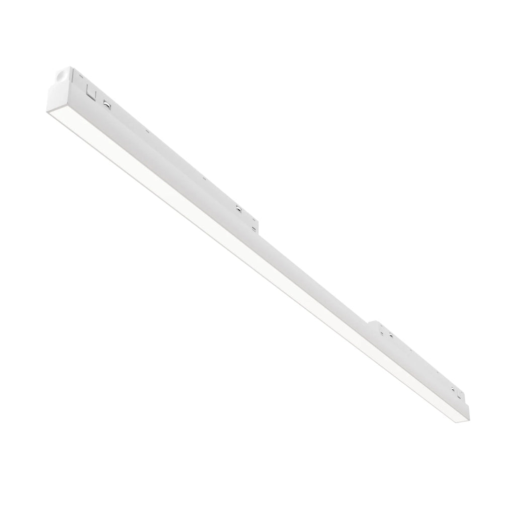 Maytoni Faretto moderno Exility Basis 1 luce LED integrato bianco alluminio
