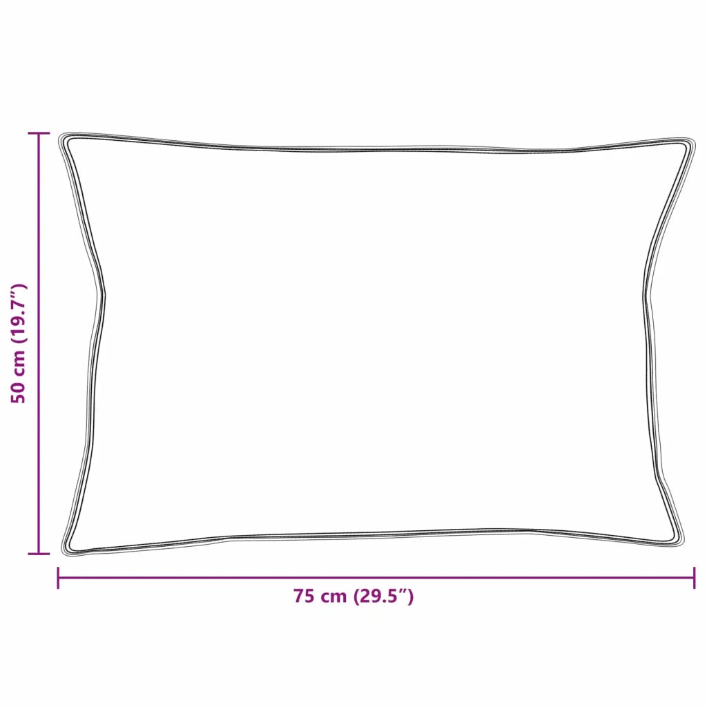 Piumone | Duvet per Tutte le Stagioni con cuscino 2 pz Bianco Microfibra