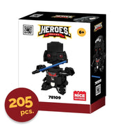 heroes bricks black soldier
