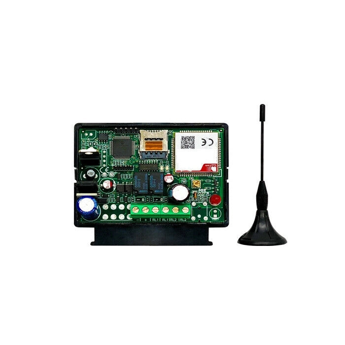MODULO GSM 2 CANALI APERTURA CANCELLO GSM SIM CARD AUTOMAZIONI SICUREZZA