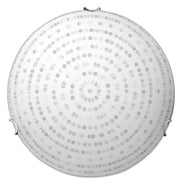 Plafoniera Candellux Circle rotonda vetro cromo 30cm E27