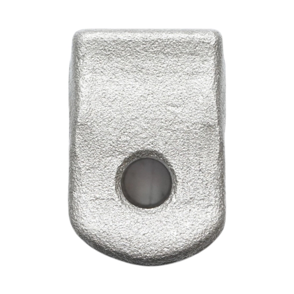 Forcella di montaggio per cerniera rimorchio auto 41x34x30mm