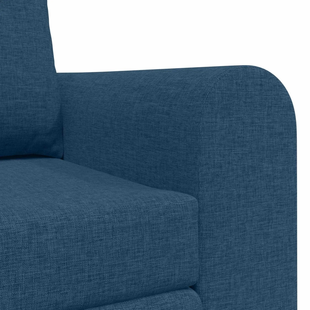 Divano letto | Sof¨¤ letto | Letto singolo 60cm Blu Tessuto