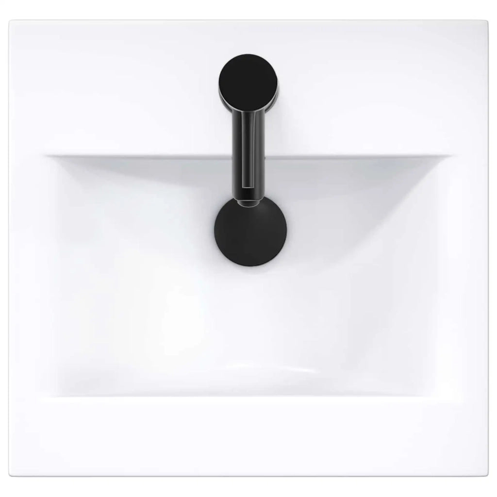 Mobile da bagno con lavabo Nero 42 x 40 x 84,5 cm 890025