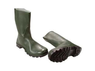 STIVALI IN PVC A TRONCHETTO- - n°37 - 1 paio