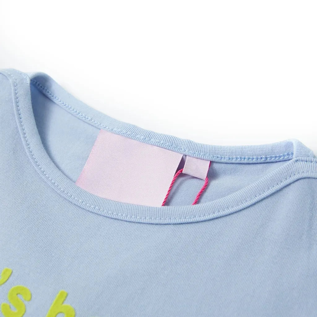 Maglietta da Bambino Azzurra 92