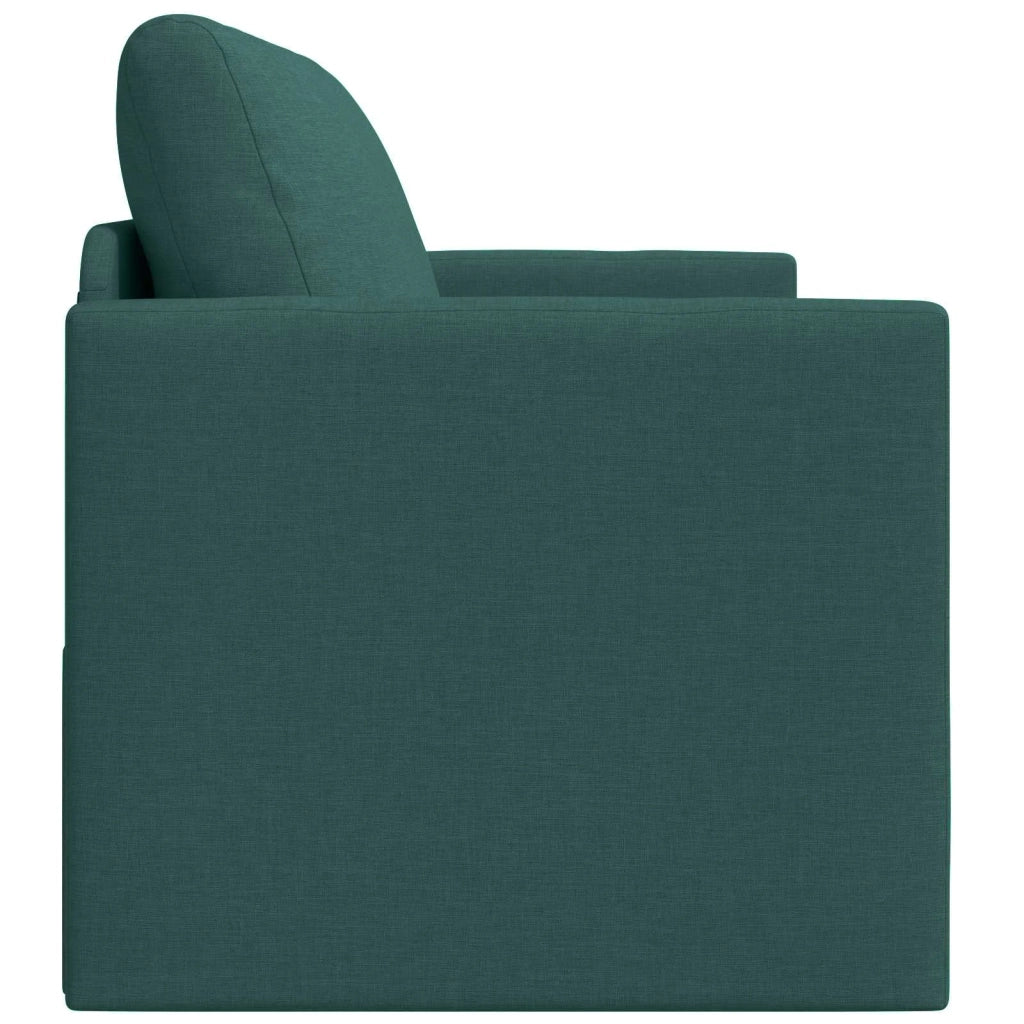 Divano letto | Sof¨¤ letto | Letto singolo 110cm Verde Scuro Tessuto