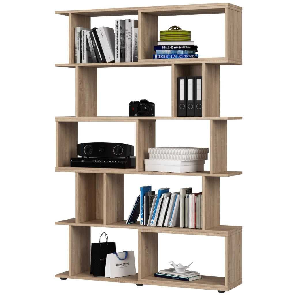 Scaffale FIX Quercia Sonoma 120 cm 120x28,4x177 cm