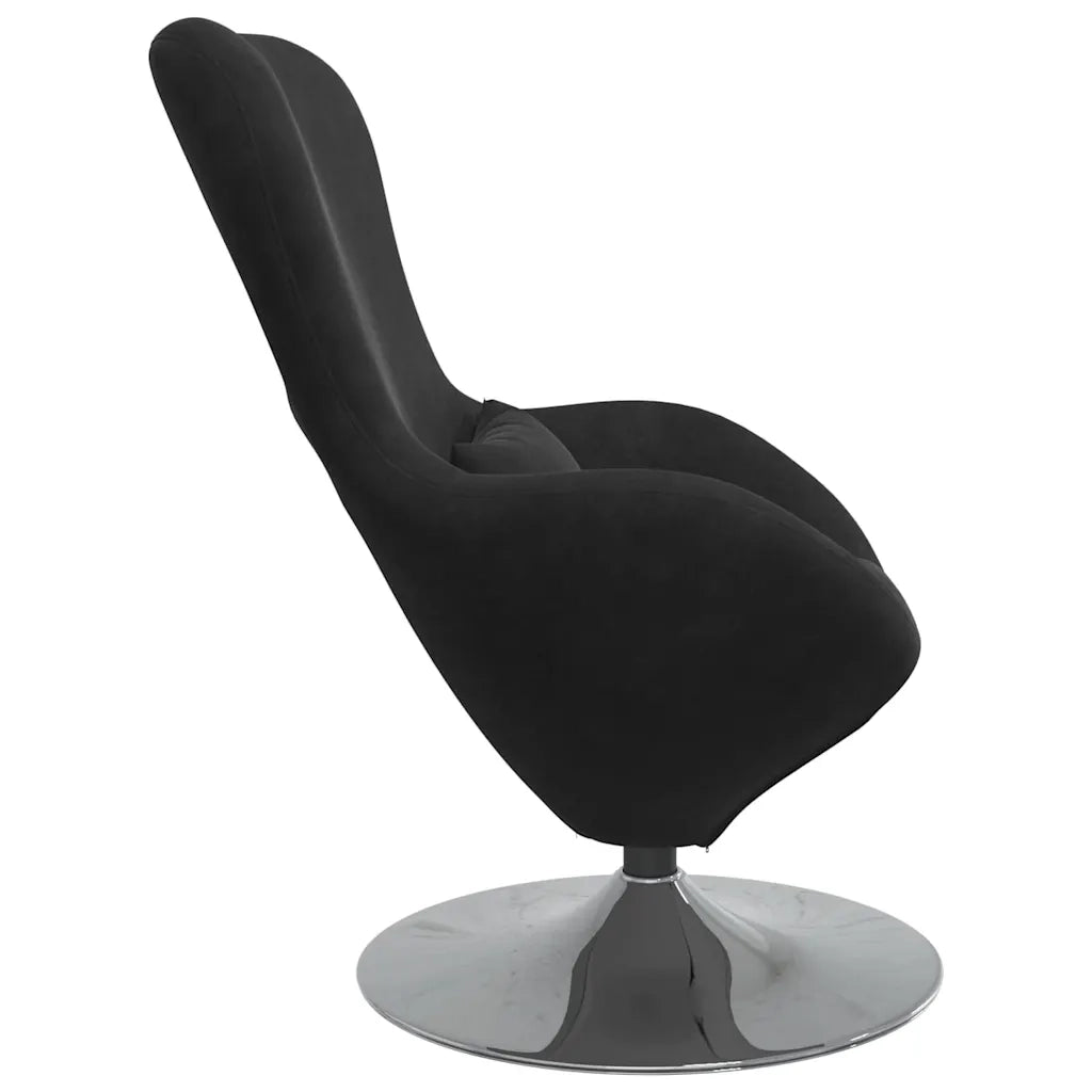 Poltrona uovo Nero Velluto 42002730