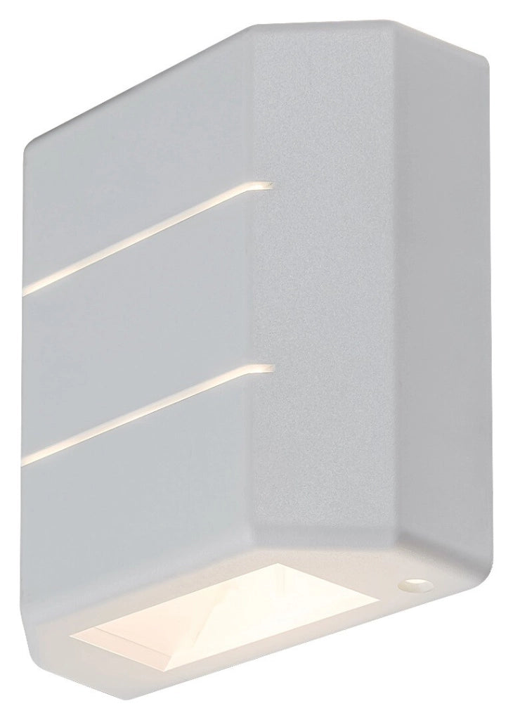 Applique esterna LED 6W 3000K IP54 bianca Lippa Rabalux