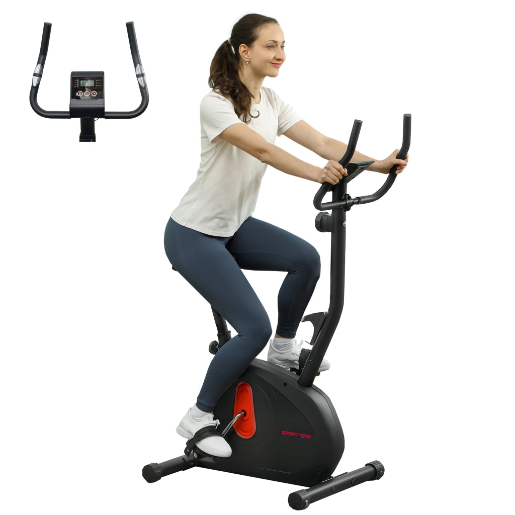 Bicicletta Statica ¨C zephmum ¨C Nero 88x50.5x131.5 cm