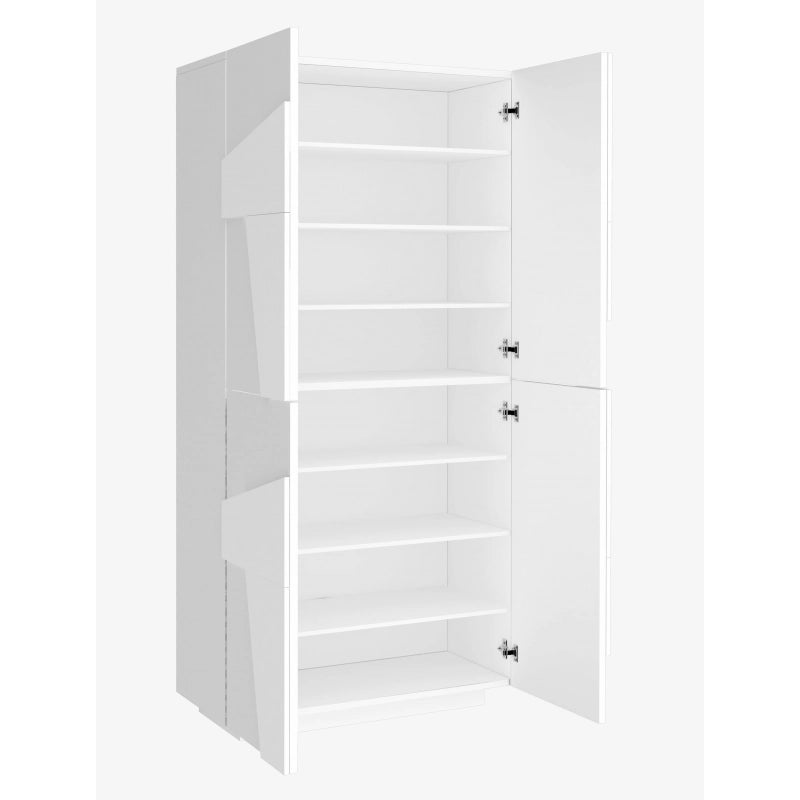 Scarpiera Ping 80 – 4 ante – Bianco Lucido