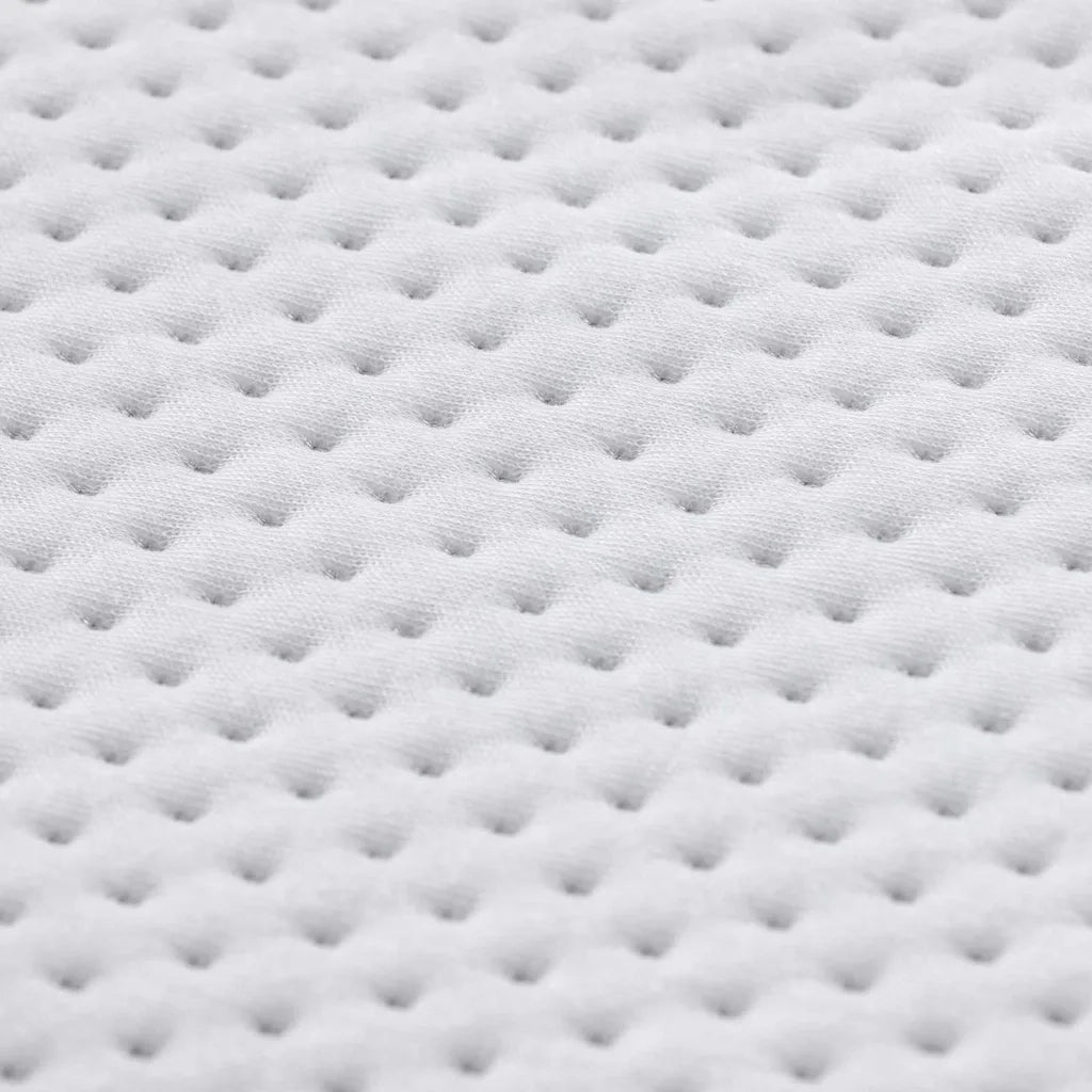 Topper per materasso Bianco 200 x 200 cm Tessuto Jacquard 4106197