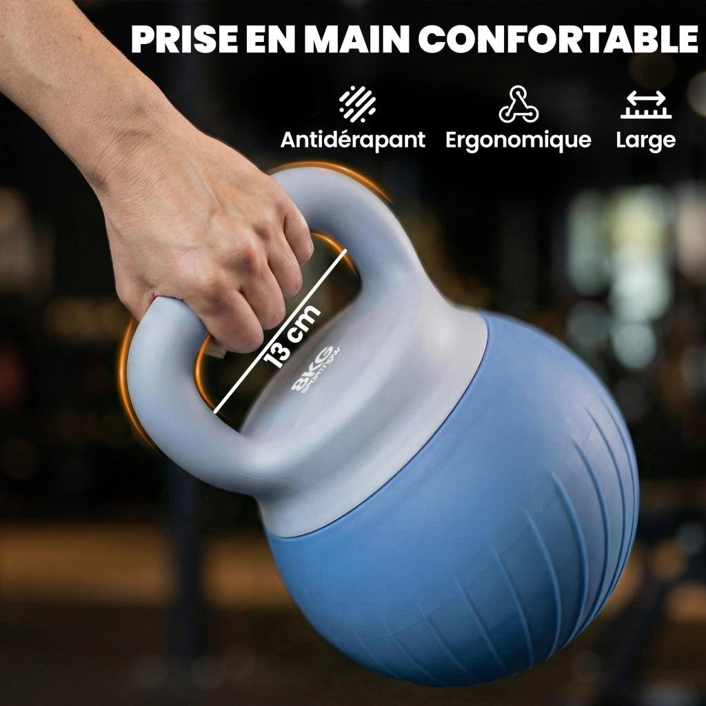 Kettlebell 8 kg ¨C Minimal ¨C Blu