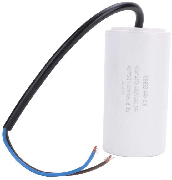Capacitore per Motor 40uF CBB60 450V - Ideale per Apparecchi di Casa
