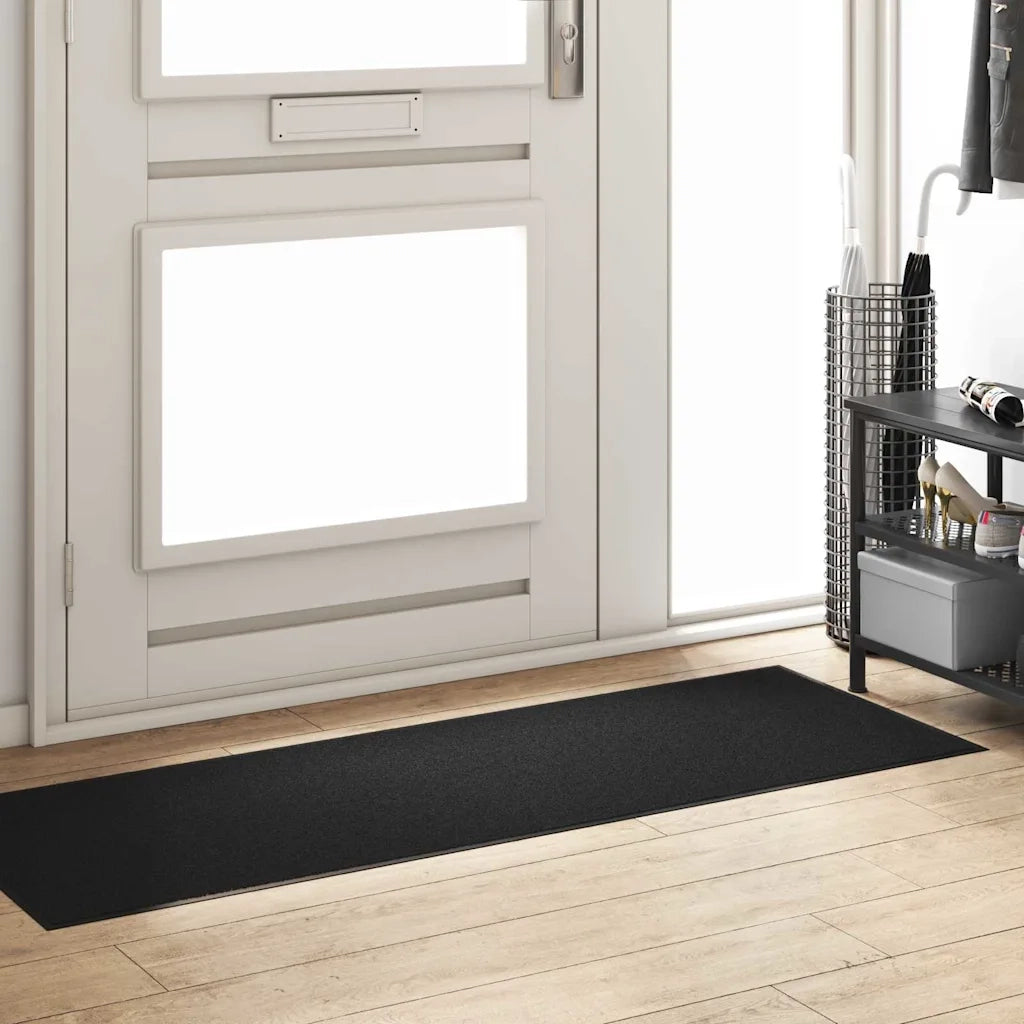 Tappetino Nero 60 x 180 cm 100% Poliammide 4100757
