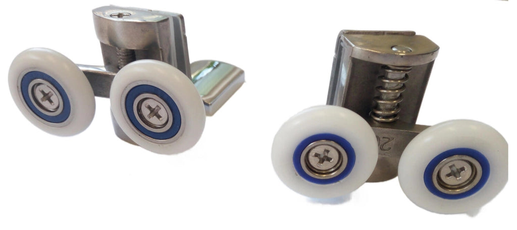 RC89 - 24x6 - Coppia Supporti in Metallo Cromato