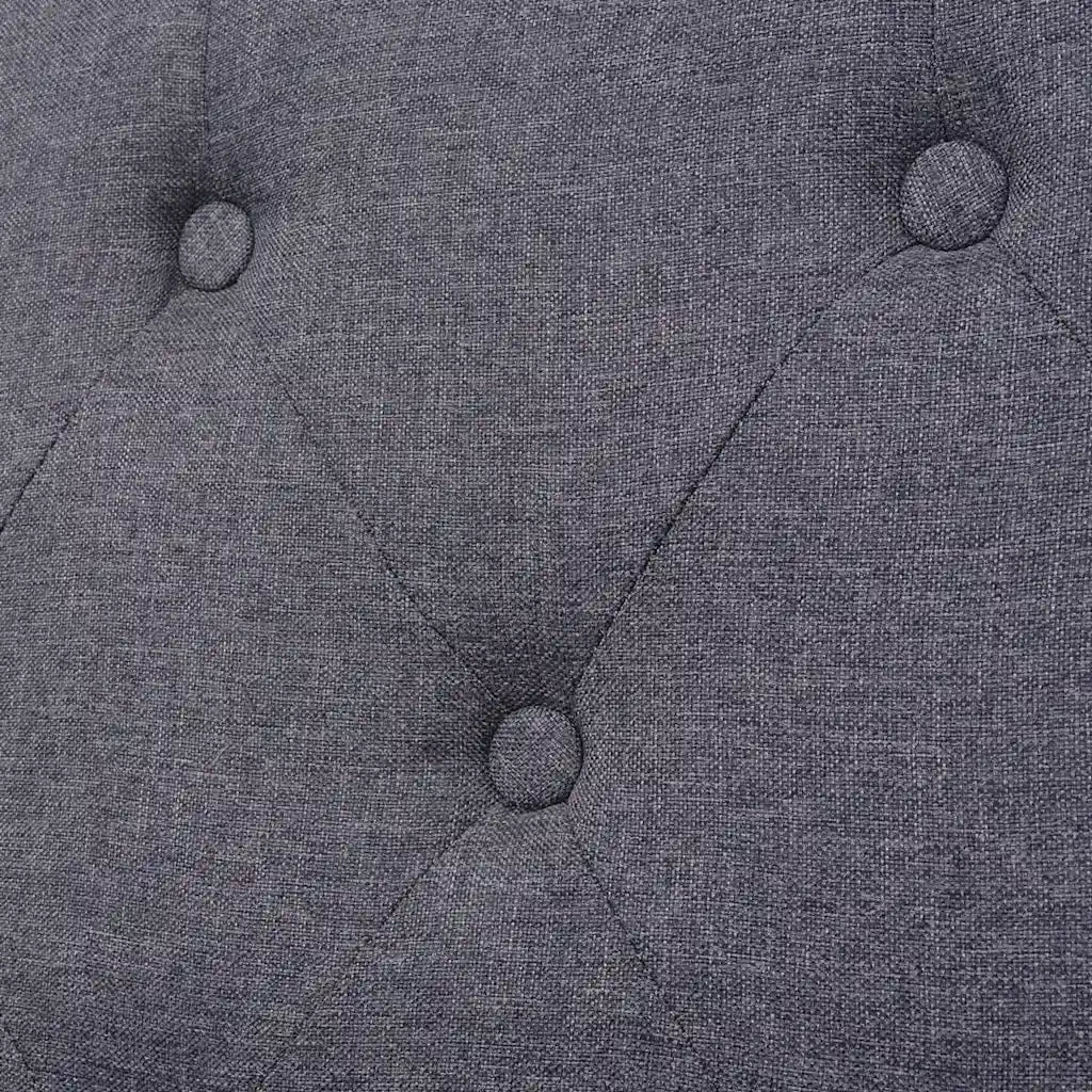 Set Divani 2 pz in Tessuto Grigio 274932