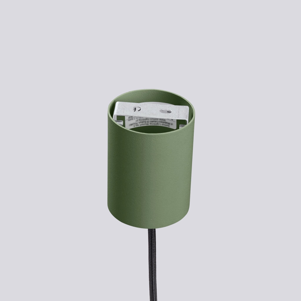 Lampada a sospensione HALO 1 verde oliva