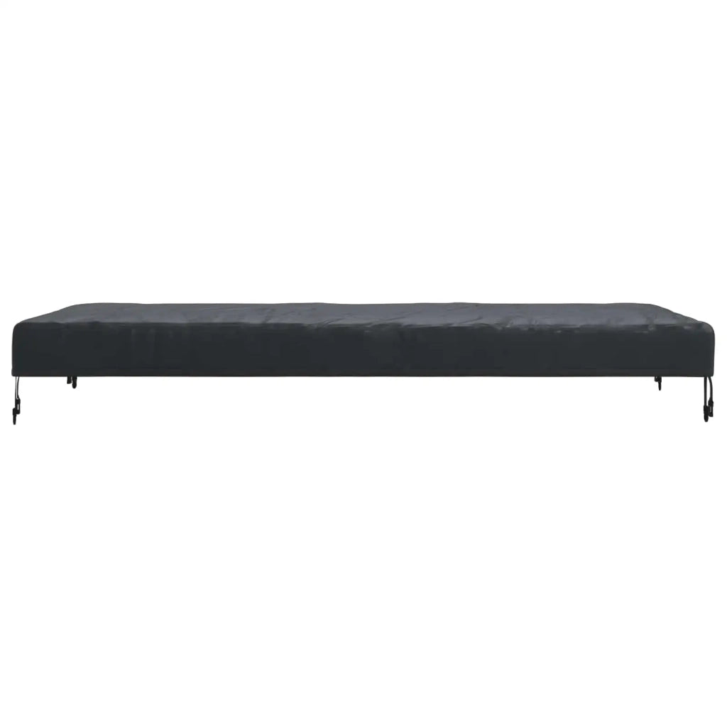 Copertura Tavolo Tinta unita Nero 162 x 92 x 15 cm Tessuto 4106105